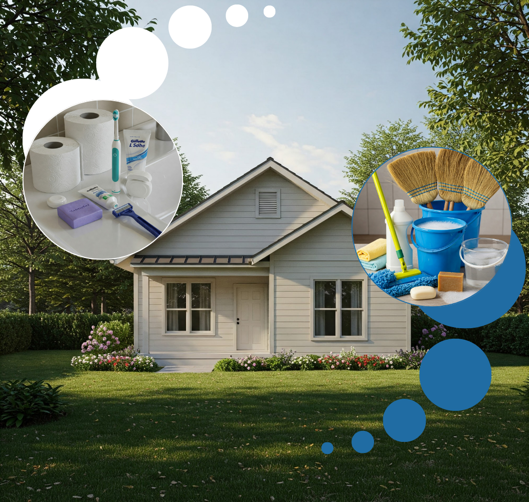 imagem de limpeza e casa