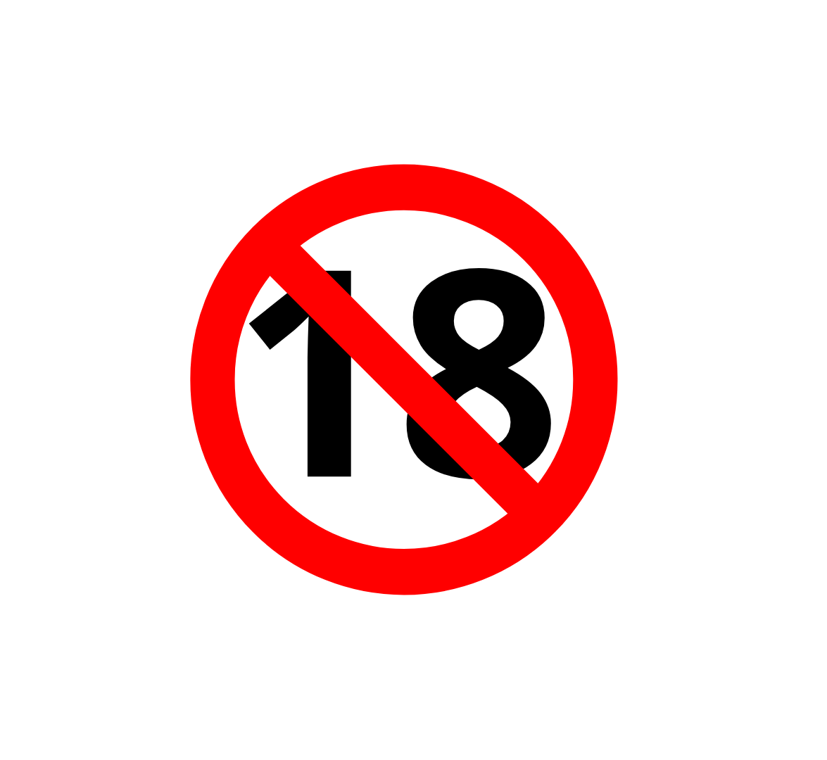 imagem de proibido para menores